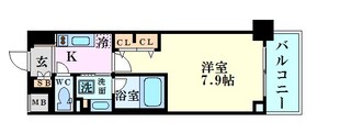 アーバネックス中崎町の物件間取画像